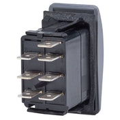 Blue Sea 8221 Water Resistant Contura III Switch - (ON) - OFF - ON - Grey [8221], Switches & Accessories, Blue Sea Systems, , , at Festive Water Paddlesports