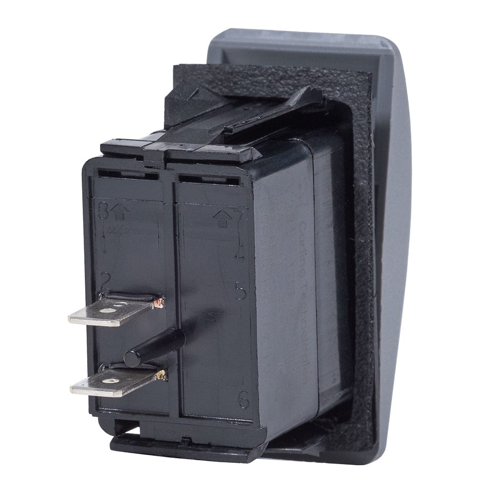 Blue Sea 8231 Water Resistant Contura III Switch - OFF - (ON) - Grey [8231], Switches & Accessories, Blue Sea Systems, , , at Festive Water Paddlesports