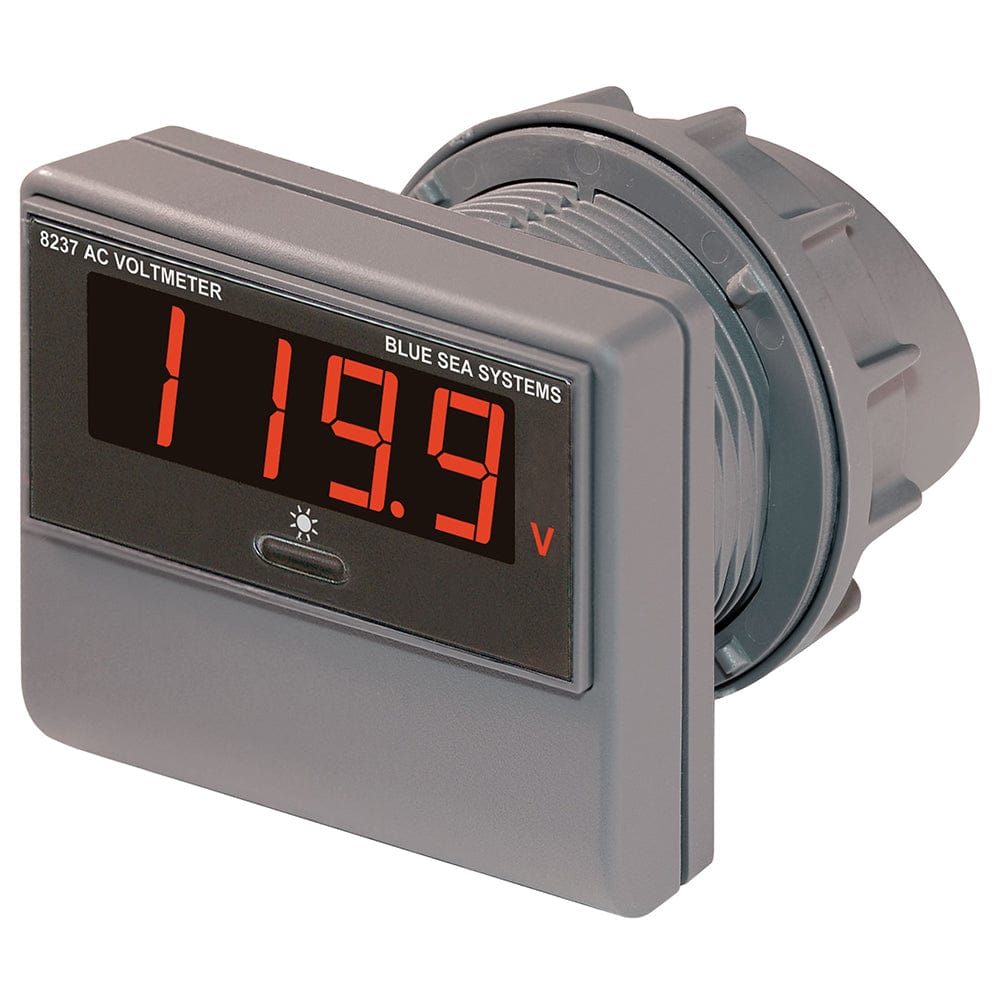 Blue Sea 8237 AC Digital Voltmeter [8237], Meters & Monitoring, Blue Sea Systems, , , at Festive Water Paddlesports