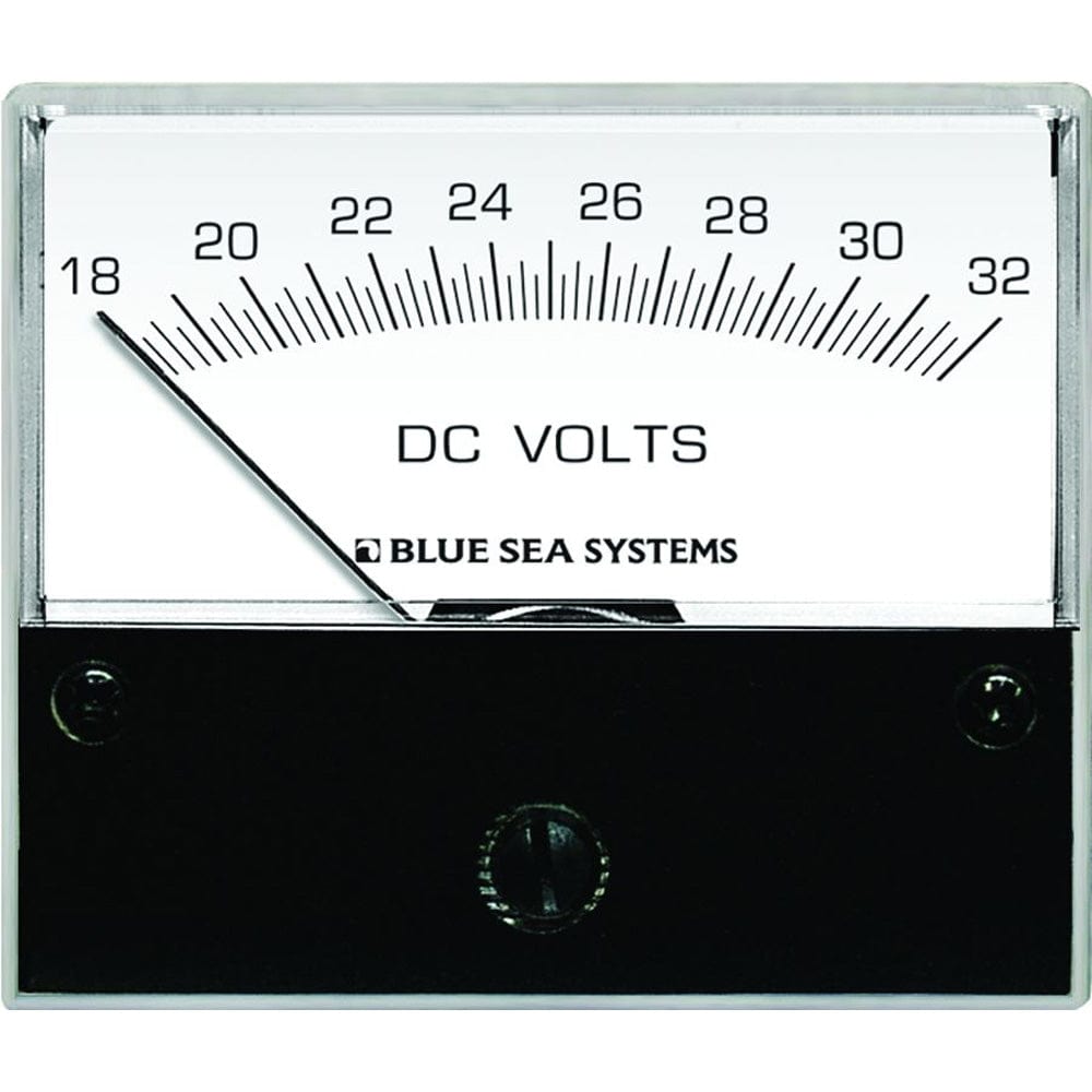 4" Face, 18 - 32 Volts DC [8240], Meters & Monitoring, Blue Sea Systems, , , at Festive Water Paddlesports