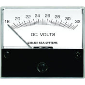 Blue Sea 8240 DC Analog Voltmeter - 2 - 3/4" Face, 18 - 32 Volts DC [8240], Meters & Monitoring, Blue Sea Systems, , , at Festive Water Paddlesports