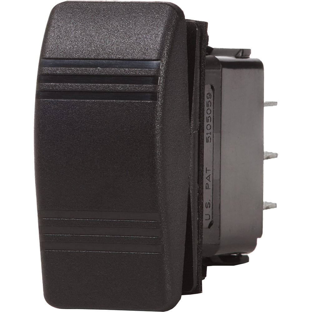 Blue Sea 8290 Water Resistant Contura III Switch - (ON) - OFF - (ON) - Black [8290], Switches & Accessories, Blue Sea Systems, , , at Festive Water Paddlesports