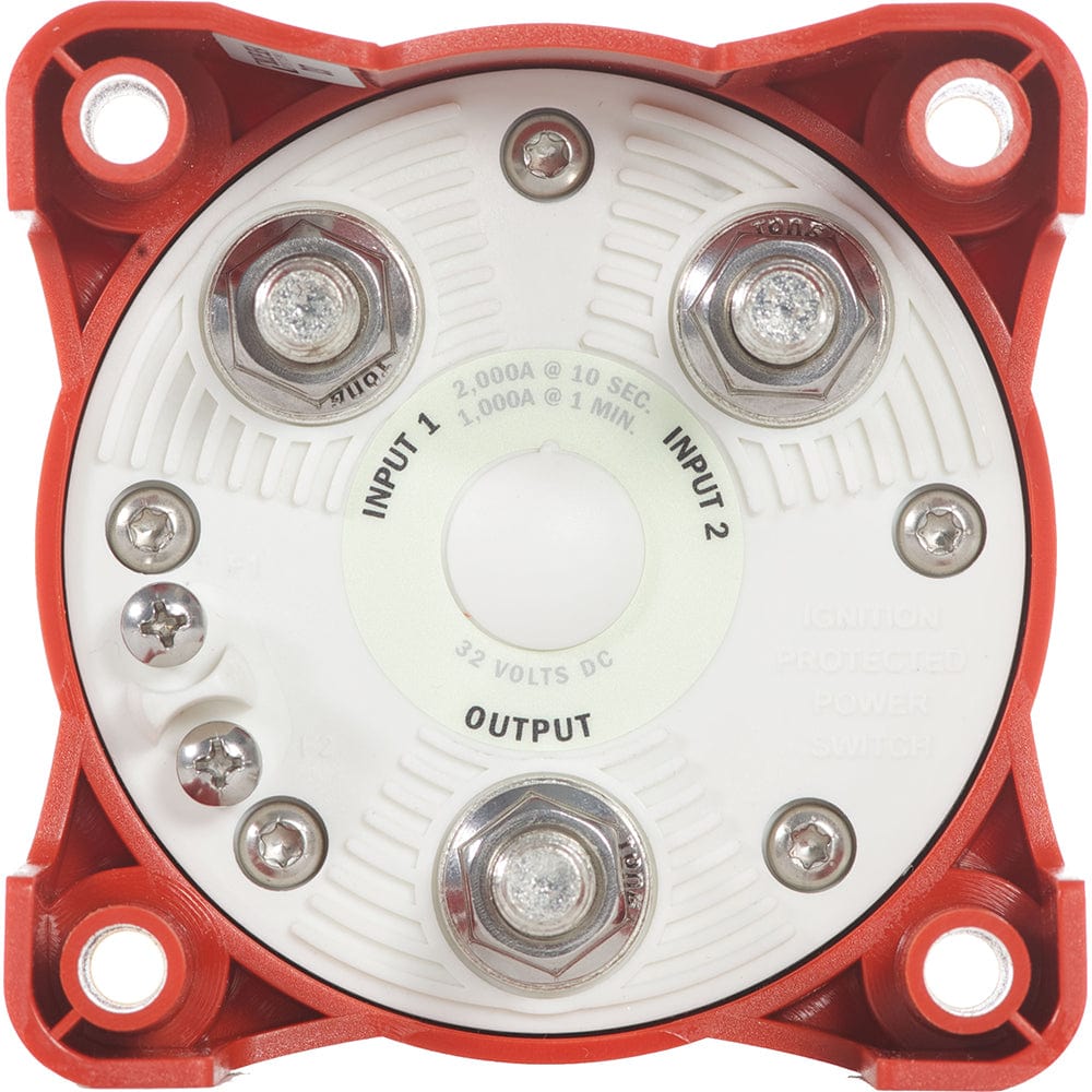 Blue Sea 9002e e - Series Battery Switch Selector w/Alternator Field Disconnect [9002E], Battery Management, Blue Sea Systems, , , at Festive Water Paddlesports