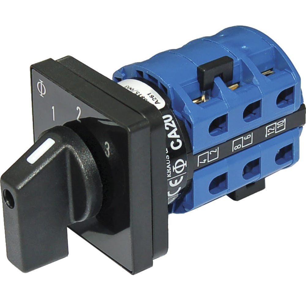 Blue Sea 9010 Switch, AV 120VAC 32A OFF +3 Positions [9010], Switches & Accessories, Blue Sea Systems, , , at Festive Water Paddlesports
