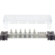 Blue Sea PowerBar 1000 - 12 3/8" Terminal Studs w/Cover [1991], Busbars, Connectors & Insulators, Blue Sea Systems, , , at Festive Water Paddlesports