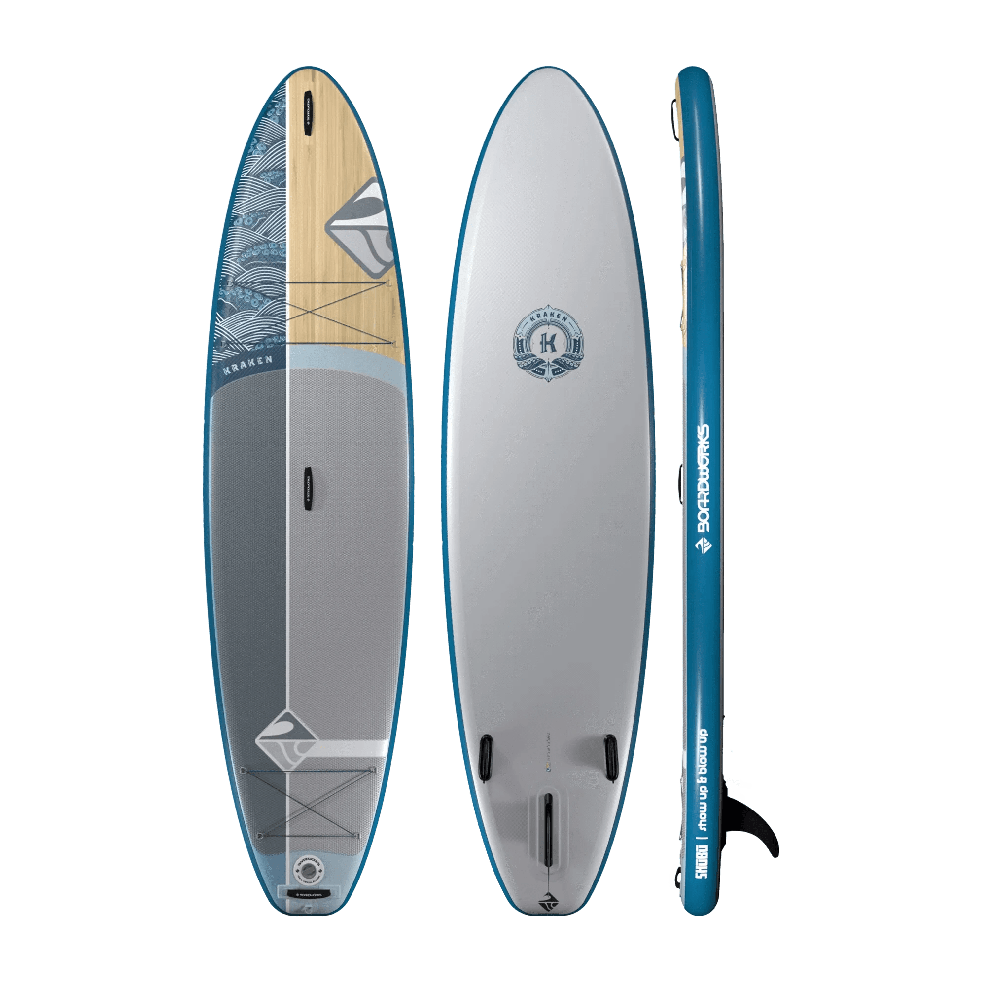 Boardworks Shubu Kraken 11' Inflatable Paddle Board, Inflatable Paddle Board, Boardworks, , , at Festive Water Paddlesports