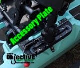 Bonafide Accessory Mounting Plate, Kayak Accessories, One Objective, P127 Kit, , at Festive Water Paddlesports
