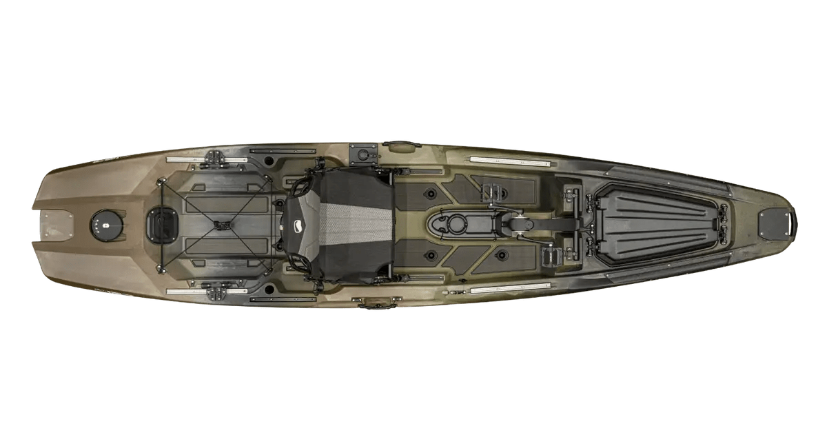 Bonafide P127 Pedal Drive Fishing Kayak, Fishing Kayak, Bonafide, Camo, , at Festive Water Paddlesports