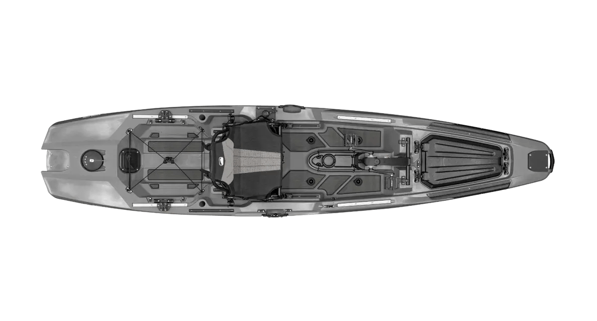 Bonafide P127 Pedal Drive Fishing Kayak, Fishing Kayak, Bonafide, Steel, , at Festive Water Paddlesports