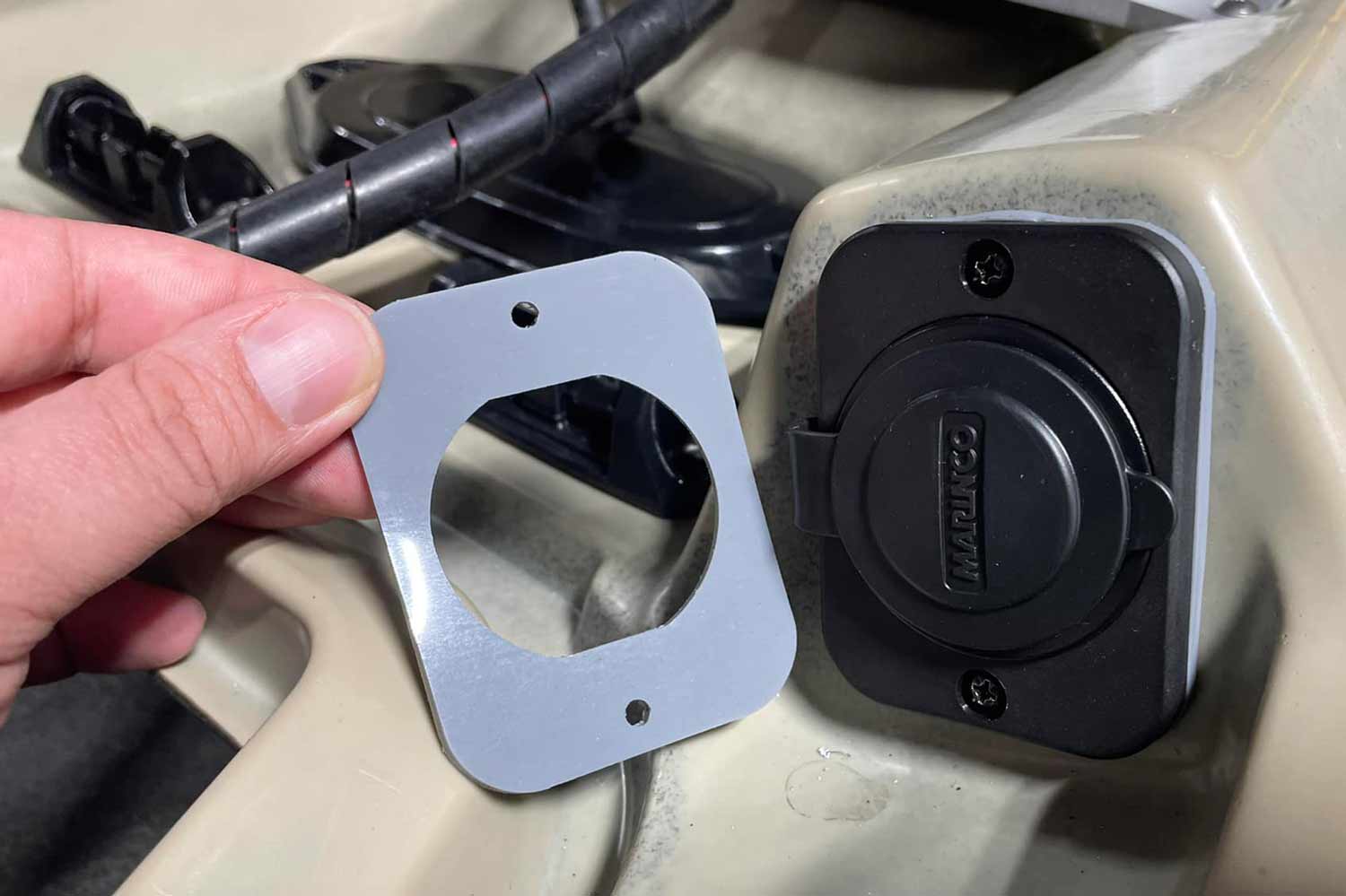 Bonafide PWR129 Bow Motor Build, Fishing Kayak, Festive Water Paddlesports, Motor and Accessories Only, , at Festive Water Paddlesports