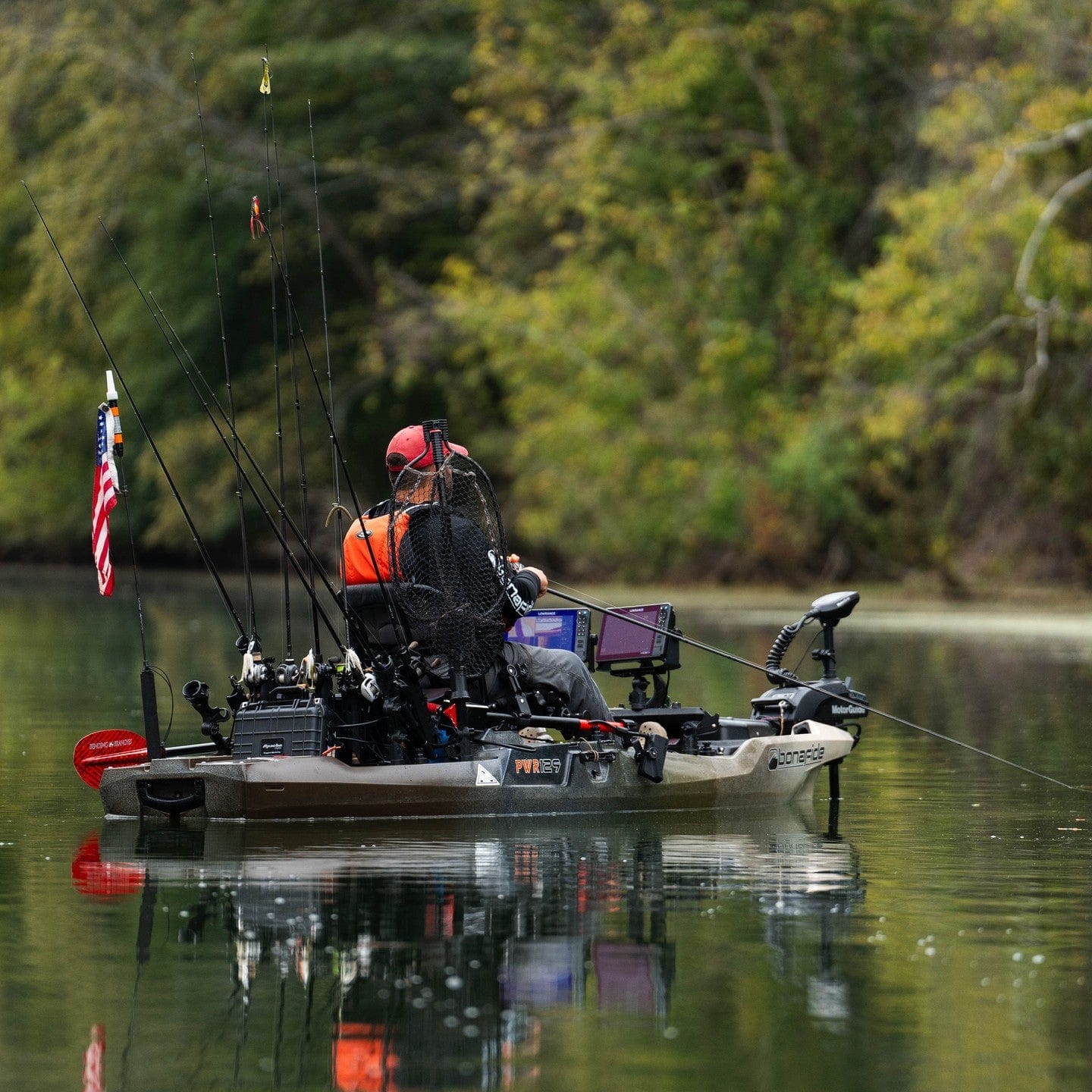 Bonafide PWR129 Bow Motor Build, Fishing Kayak, Festive Water Paddlesports, Motor and Accessories Only, , at Festive Water Paddlesports