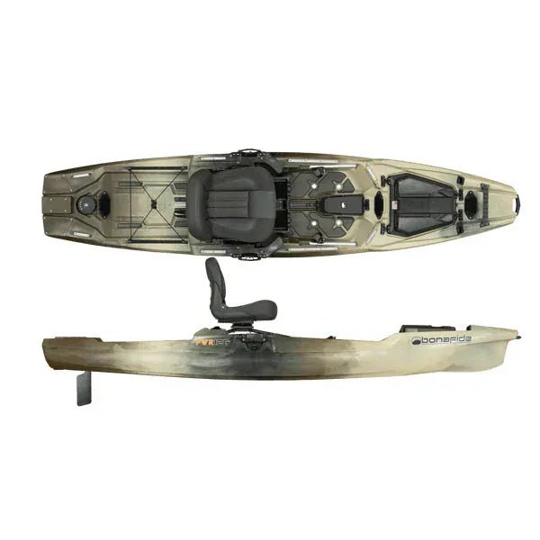 Bonafide PWR129 PRO Fishing Kayak, Fishing Kayak, Bonafide, Camo, , at Festive Water Paddlesports
