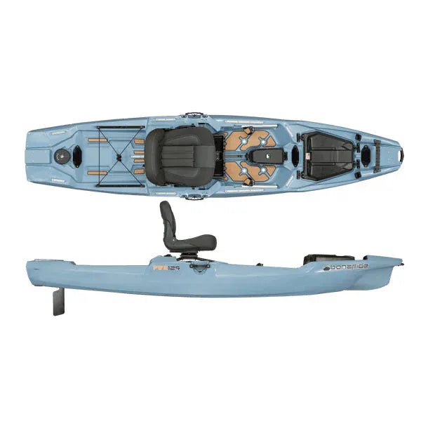 Bonafide PWR129 PRO Fishing Kayak, Fishing Kayak, Bonafide, Steel, , at Festive Water Paddlesports