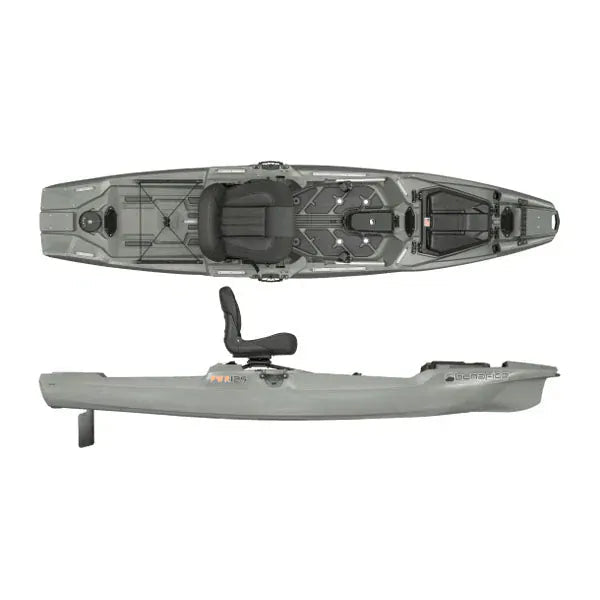 Bonafide PWR129 PRO Fishing Kayak, Fishing Kayak, Bonafide, Top Gun Grey, , at Festive Water Paddlesports