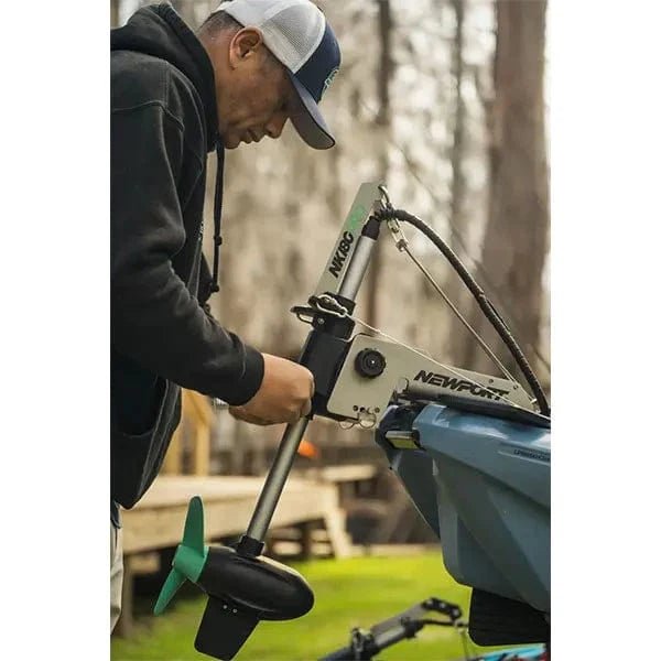 Bonafide RVR NK180PRO Stern Motor Build, Fishing Kayak, Festive Water Paddlesports, Motor and Regular Battery, , at Festive Water Paddlesports