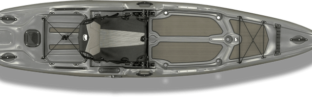 Bonafide SKF 117 Hybrid Fishing Kayak, Fishing Kayak, Bonafide, Top Gun Grey, , at Festive Water Paddlesports