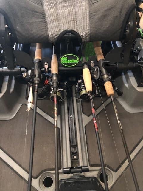 Bonafide Under Seat Rod Holder, Kayak Accessories, One Objective, , , at Festive Water Paddlesports