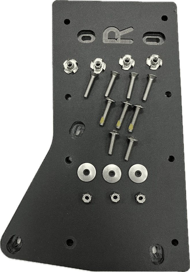 Bonafide XTR130 PowerPole Mounting Plate, Kayak Fishing Accessories, Big Adventures, Starboard(Right), , at Festive Water Paddlesports