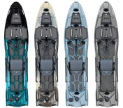 Bonafide XTR140P Fishing Kayak, Fishing Kayak, Bonafide, Backwater Blue With Pedal Drive at Festive Water Paddlesports