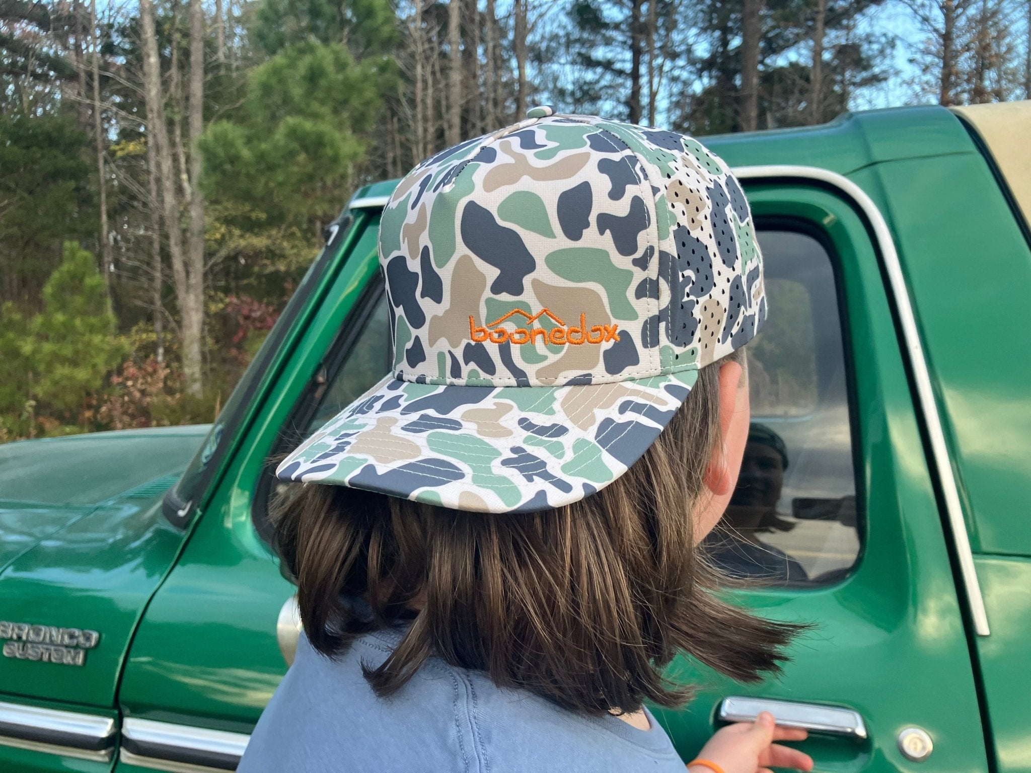 Boonedox Camo Hat, , Boonedox USA, Brown Camo at Festive Water Paddlesports