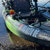 Boonedox Groovy Slotted Console Riser Kit Flat, Mounting Bracket, Boonedox, , , at Festive Water Paddlesports