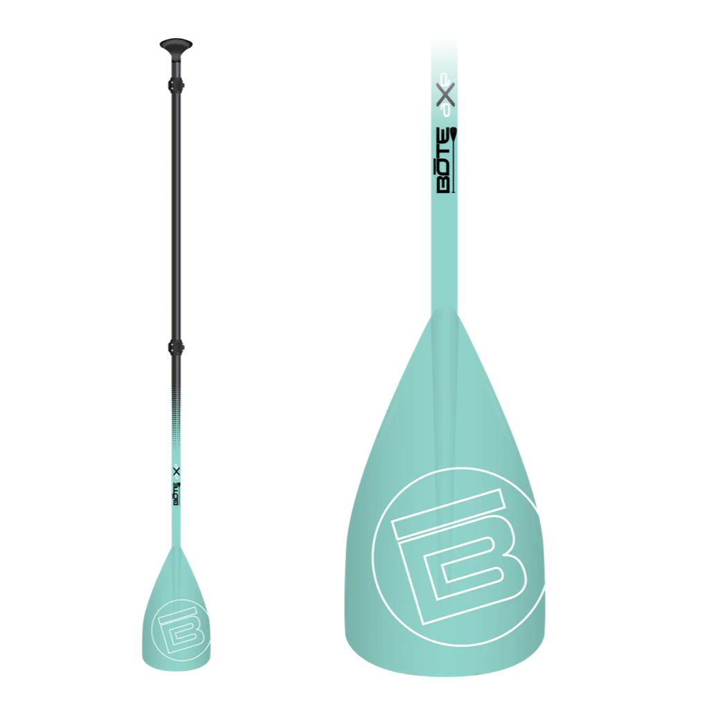 BOTE 3 Piece Adjustable SUP Paddle, SUP Paddle, BOTE, Seafoam, , at Festive Water Paddlesports