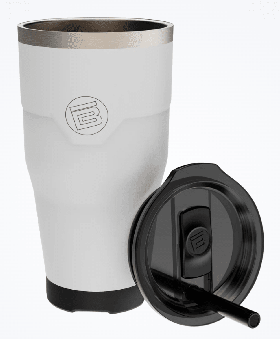 BOTE 32oz Magnetumbler, Magnetic Tumbler, BOTE, White at Festive Water Paddlesports