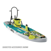 BOTE Breeze Aero 10'6" Inflatable Paddle Board, Inflatable Paddle Board, BOTE, Native Floral Cuda, , at Festive Water Paddlesports