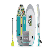 BOTE Breeze Aero 11′6″ Inflatable Paddle Board, Inflatable Paddle Board, BOTE, Native Floral Cuda, Classic, at Festive Water Paddlesports