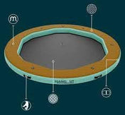 BOTE Hangout Water Hammock, Float Pad, BOTE, 7', , at Festive Water Paddlesports