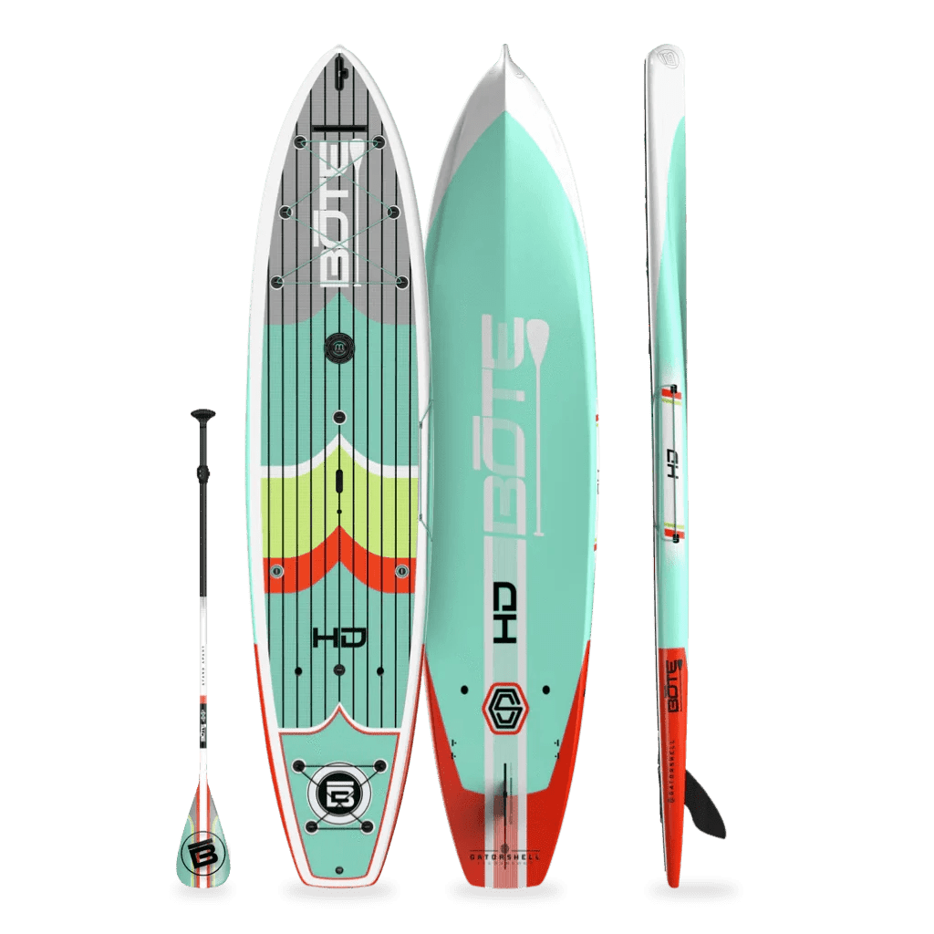 BOTE HD 12 Full Trak Lime Paddle Board, Solid Paddleboard, BOTE, , , at Festive Water Paddlesports