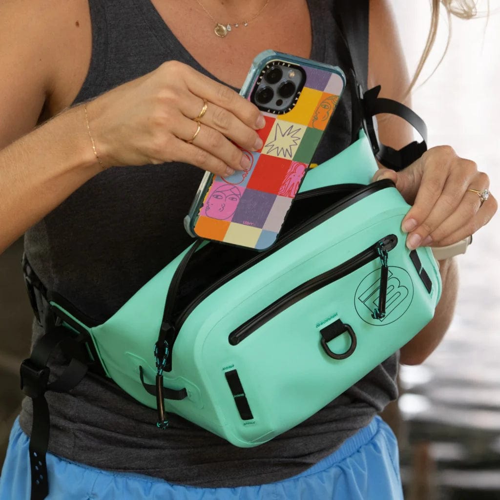 BOTE HighWater Fanny Pack, WaterProof Fanny Pack, BOTE, Seafoam, , at Festive Water Paddlesports