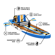 BOTE Lowrider Aero 10'6" SUP/Kayak, Paddleboard, BOTE, at Festive Water Paddlesports