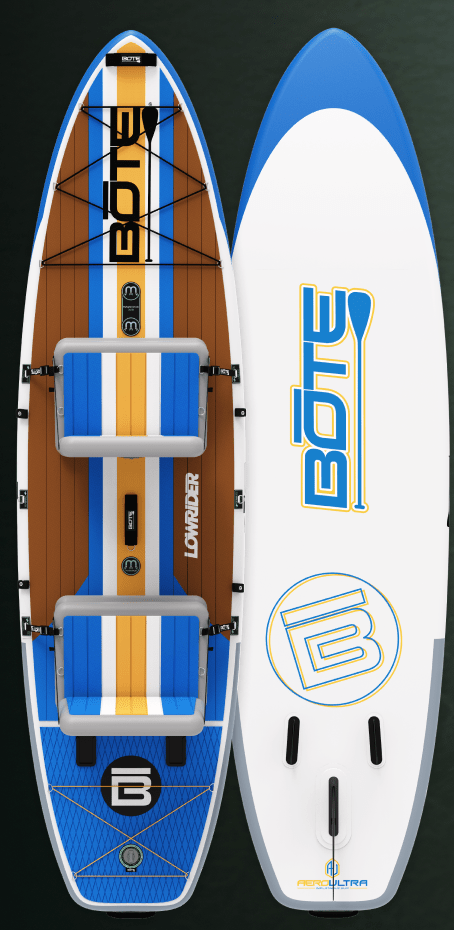 BOTE Lowrider Aero SUP/Kayak, Paddleboard, BOTE, Full Trax Harbor Solo at Festive Water Paddlesports