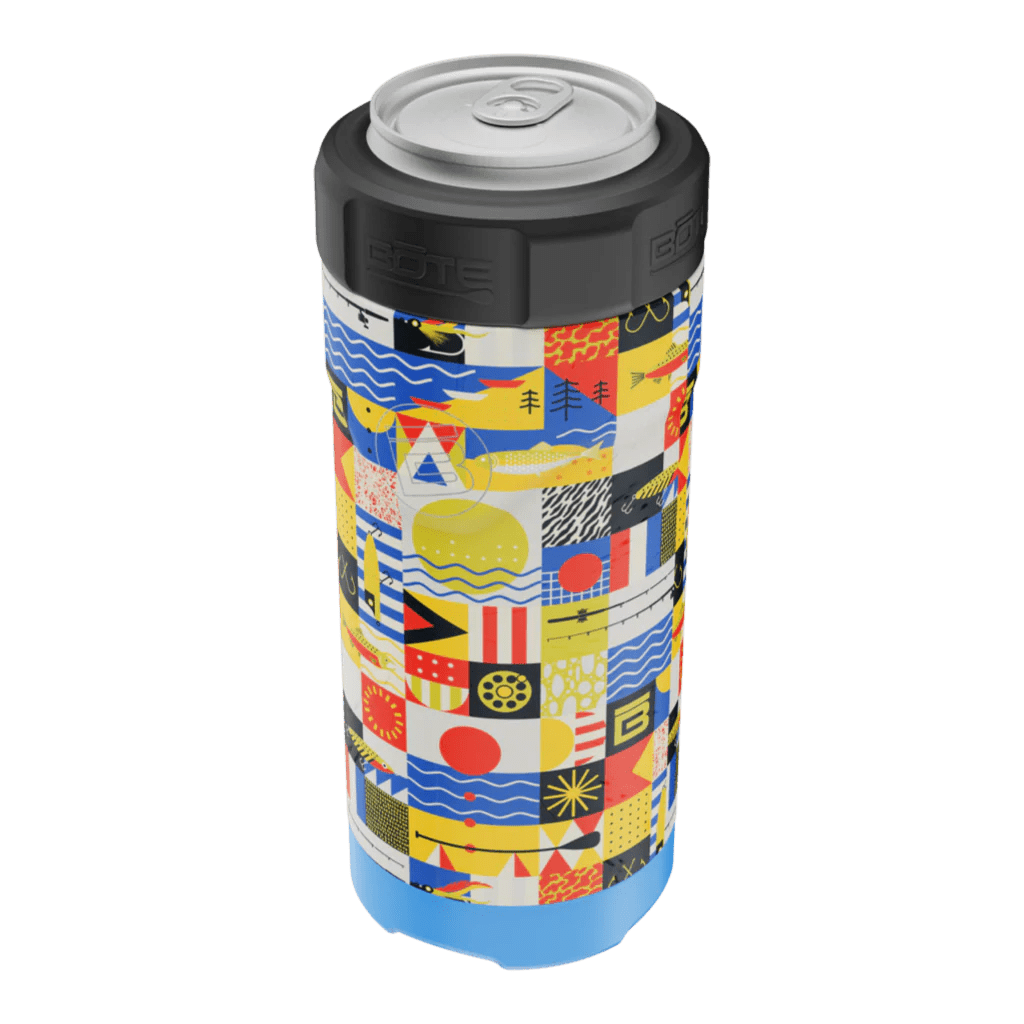 BOTE Magnekoozie Can Cooler SLIM, Magnetic Tumbler, BOTE, Fischer Topwater at Festive Water Paddlesports