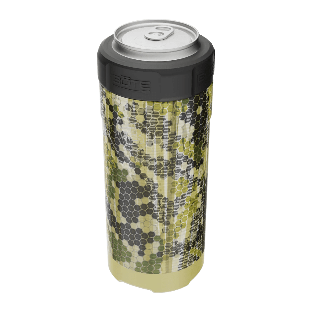 BOTE Magnekoozie Can Cooler SLIM, Magnetic Tumbler, BOTE, Verge Camo, , at Festive Water Paddlesports