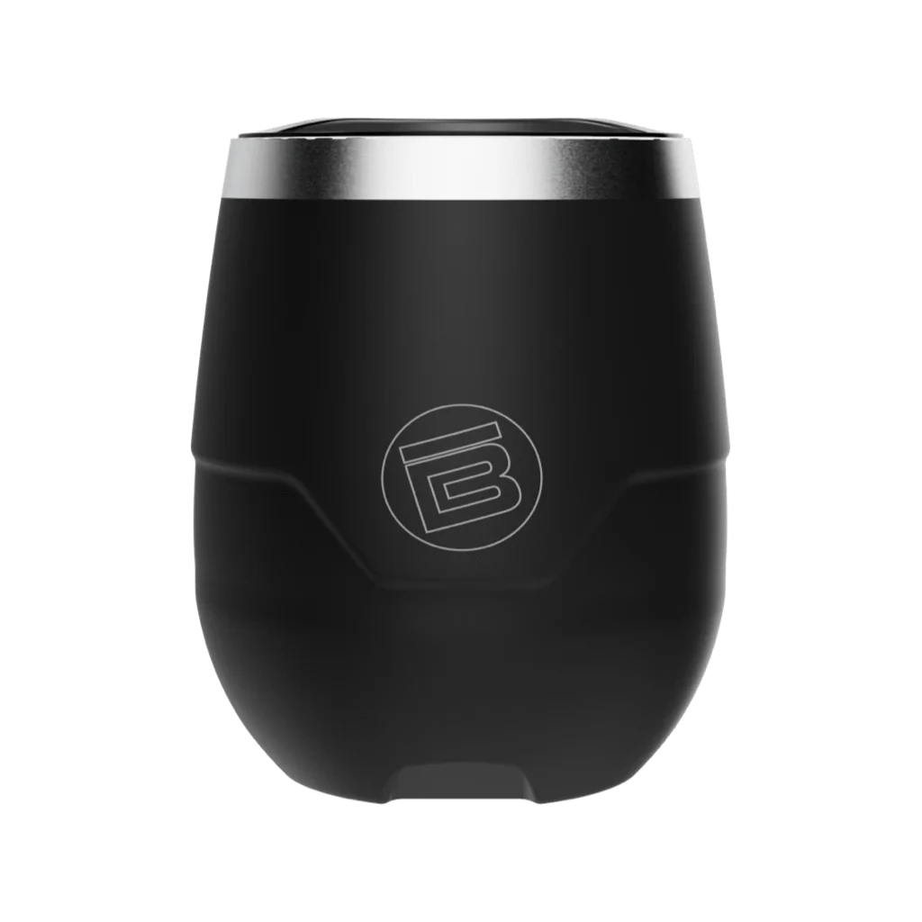 BOTE MAGNETumbler 12oz Stemless with Lid, Magnetic Tumbler, BOTE, Black, , at Festive Water Paddlesports