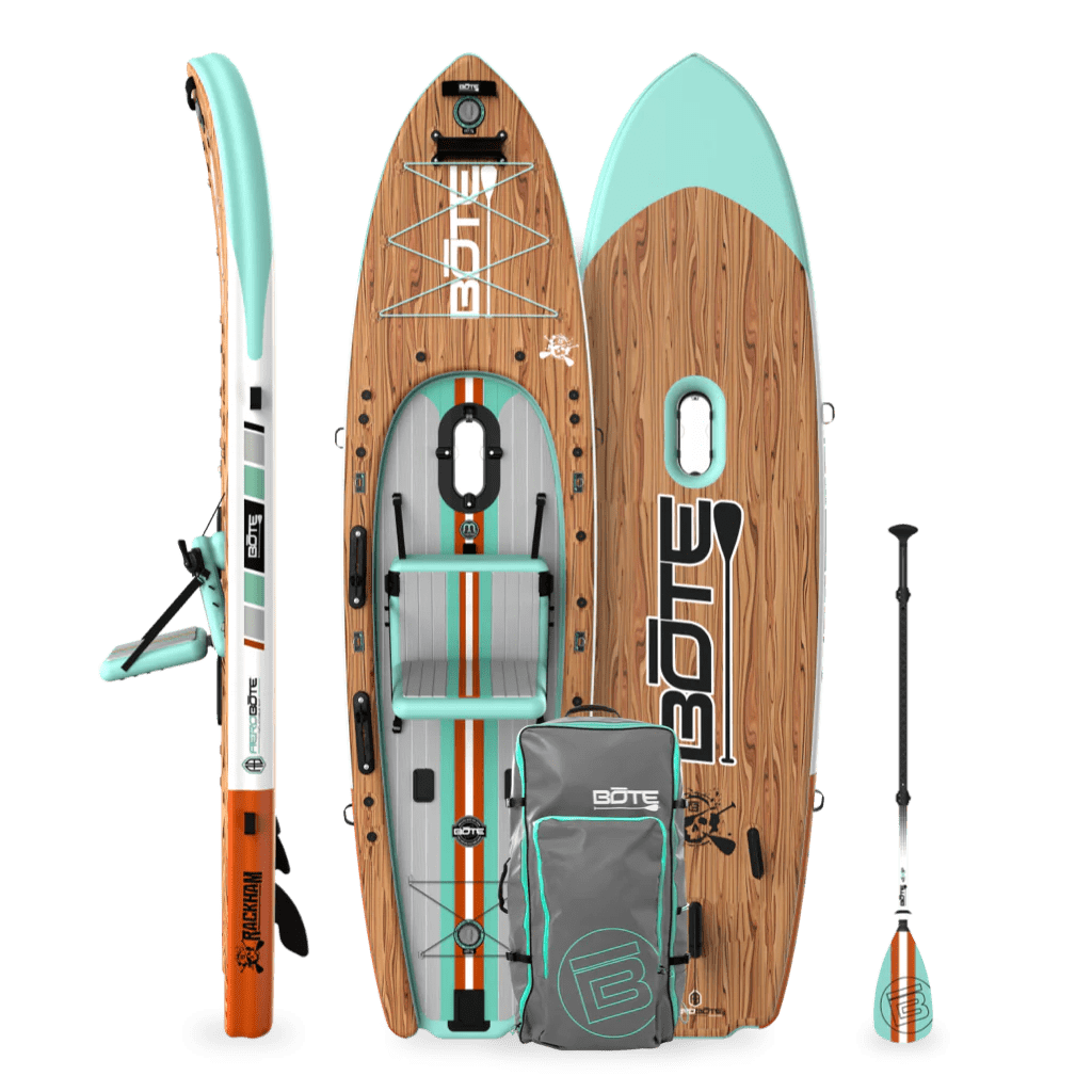 BOTE Rackham Aero 12'4" Classic Mangrove Inflatable Paddle Board, Inflatable Paddle Board, BOTE, , , at Festive Water Paddlesports