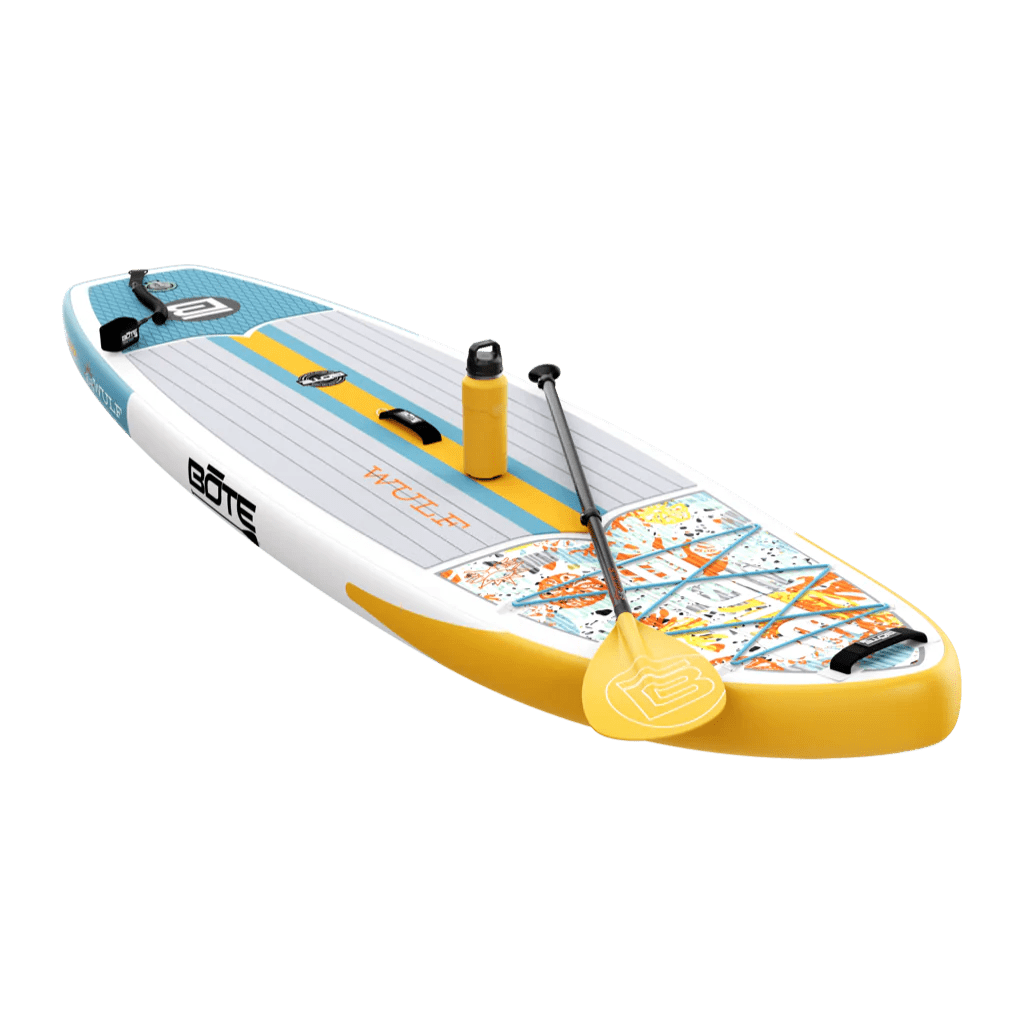 BOTE WULF Aero 10′4″ Inflatable Paddle Board With Magnepod, Inflatable Paddle Board, BOTE, Native Coral, , at Festive Water Paddlesports