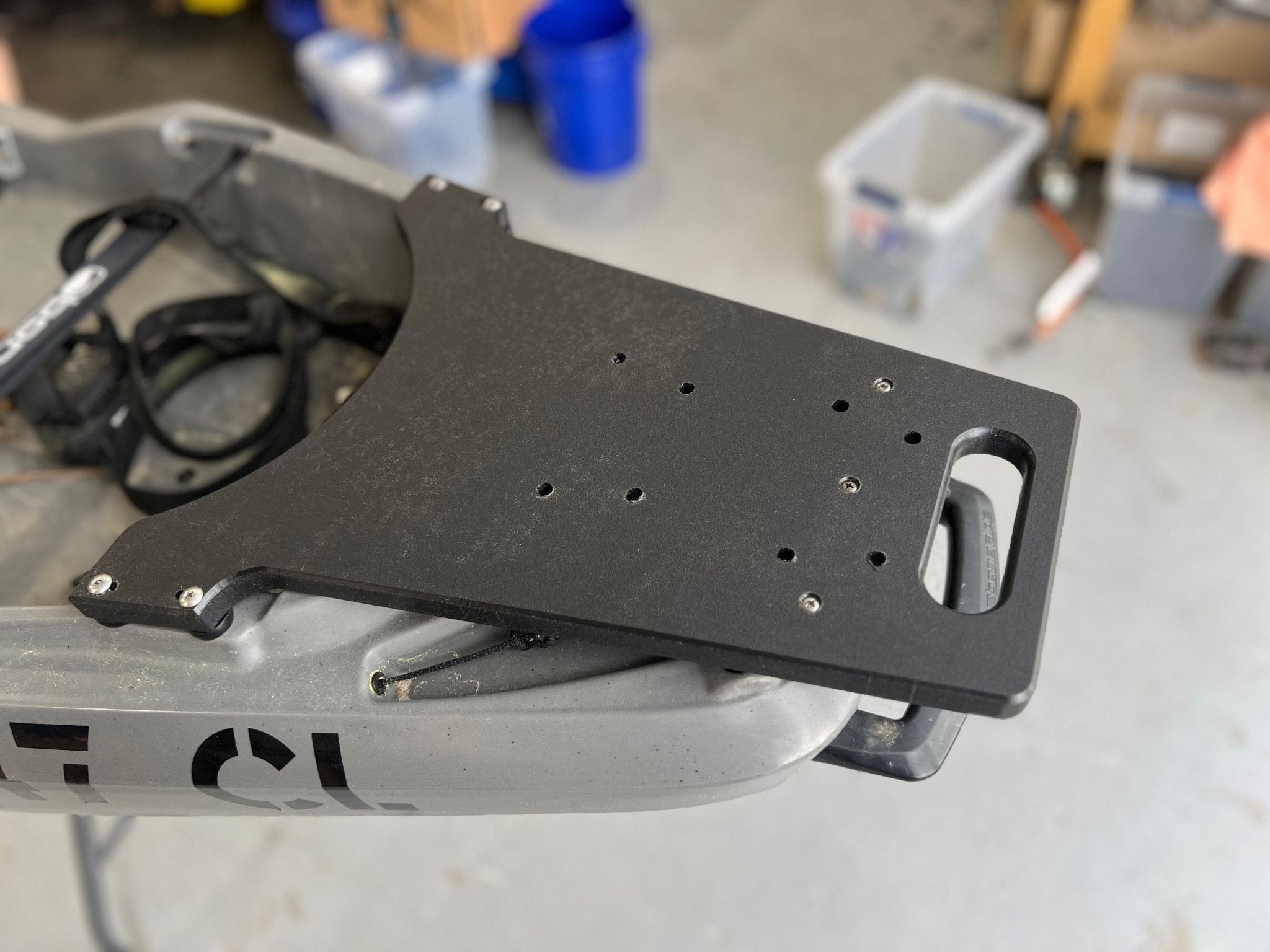 Bow Mount Trolling Motor Plates, Kayak Bow Mount Plate, One Objective, Bonafide RVR117, , at Festive Water Paddlesports