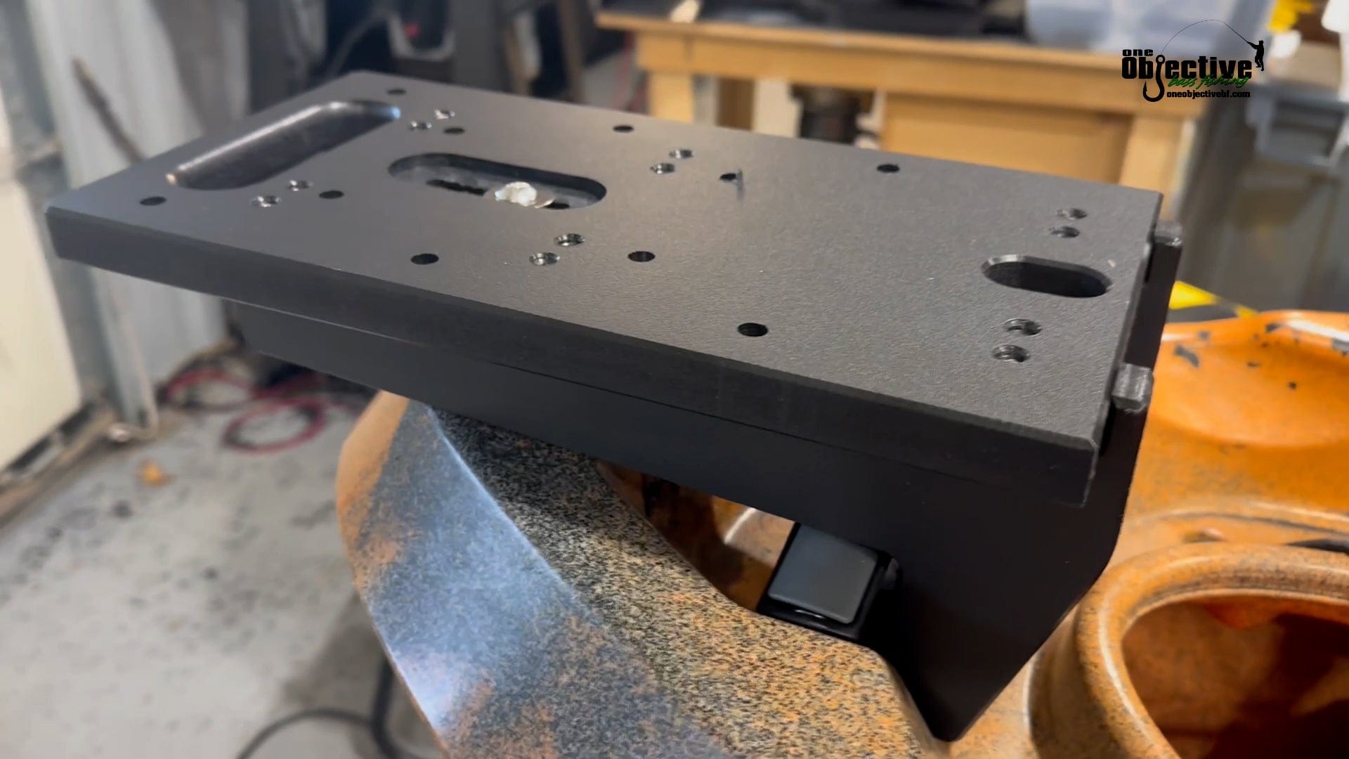 Bow Mount Trolling Motor Plates, Kayak Bow Mount Plate, One Objective, OldTown Sportsman 106 Powered By Minn Kota, , at Festive Water Paddlesports