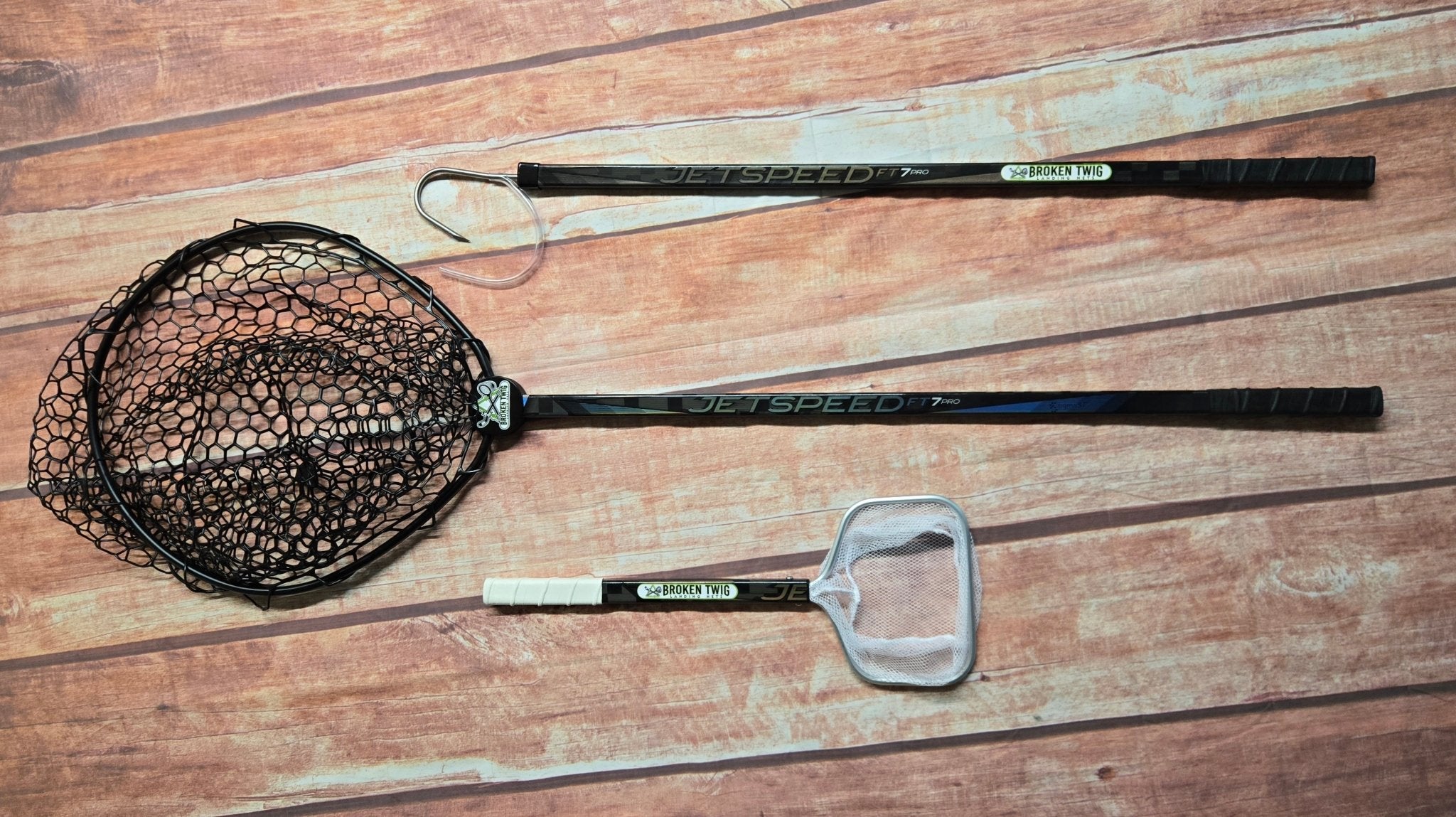 Broken Twig Nets Bundle - CCM Sticks, Landing Nets, Broken Twig Landing Nets, at Festive Water Paddlesports