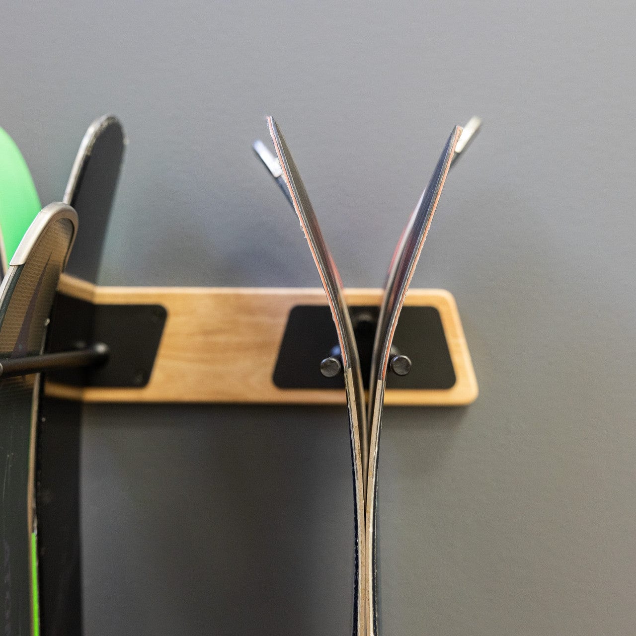 Burlington Ski Storage Rack | Holds 6 Pairs of Skis, Wall Mounted, StoreYourBoard, , , at Festive Water Paddlesports