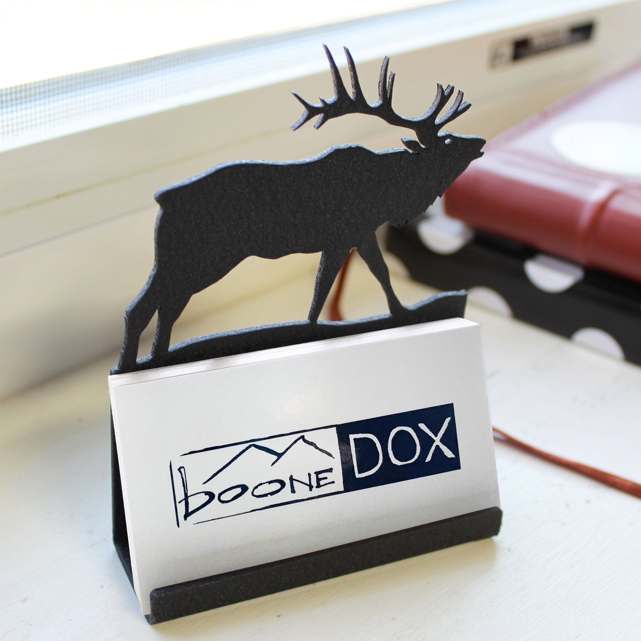 Business Card Holder (Fish, Deer, Bear, Turkey, Moose), , Boonedox USA, Bear at Festive Water Paddlesports