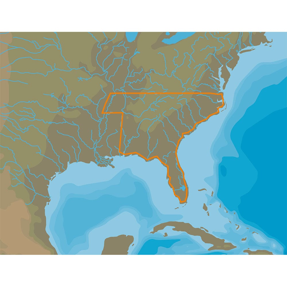 C - MAP 4D Lakes NA - D074 South East [M - NA - D074 - MS], C - Map 4D, C - MAP, , , at Festive Water Paddlesports