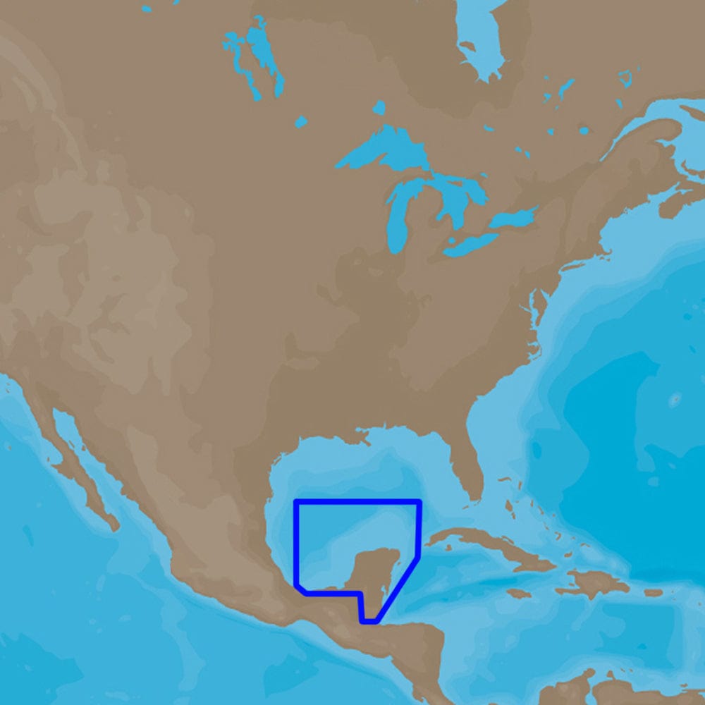 C - MAP 4D NA - 947 Coatzacoalcos, MX to Honduras Bay, GT [M - NA - D947 - MS], C - Map 4D, C - MAP, , , at Festive Water Paddlesports