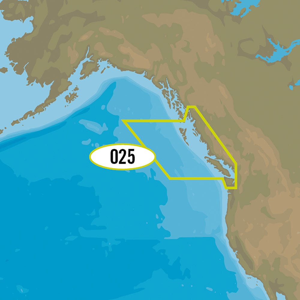 C - MAP 4D NA - D025 - Canada West Including Puget Sound [M - NA - D025 - MS], C - Map 4D, C - MAP, , , at Festive Water Paddlesports