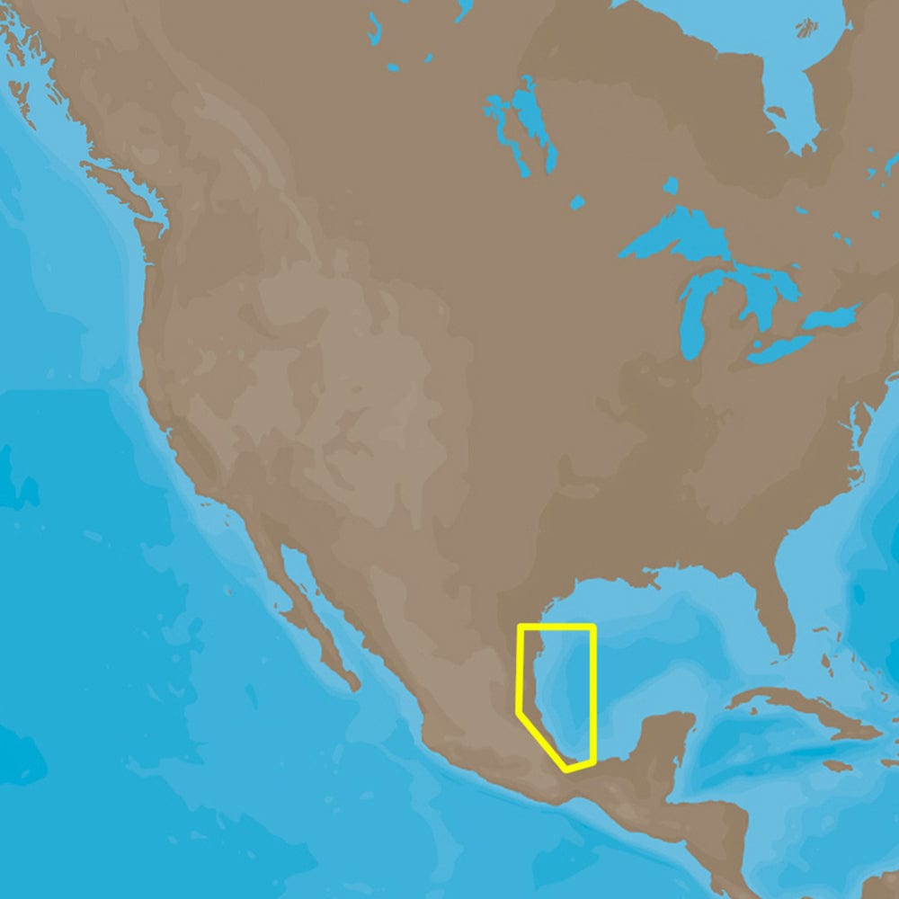 C - MAP 4D NA - D946 Brownsville, TX to Coatzacoalcos, MX [M - NA - D946 - MS], C - Map 4D, C - MAP, , , at Festive Water Paddlesports