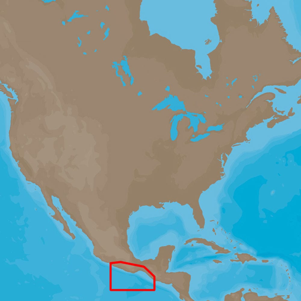 C - MAP 4D NA - D948 Champerico, GT to Acapulco, MX [M - NA - D948 - MS], C - Map 4D, C - MAP, , , at Festive Water Paddlesports