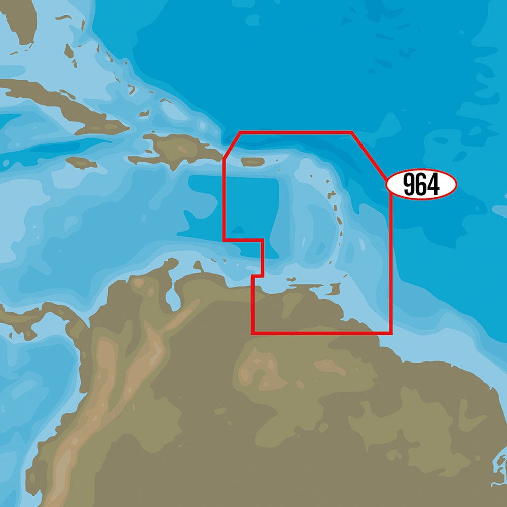 C - MAP 4D NA - D964 - Puerto Rico to Rio Orinoco Local [M - NA - D964 - MS], C - Map 4D, C - MAP, , , at Festive Water Paddlesports